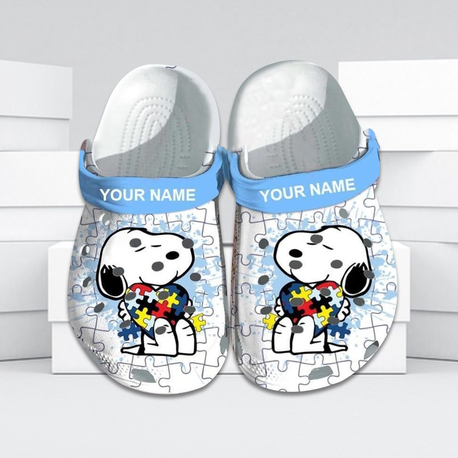 Footwearmerch Snoopy Crocs Clogs Shoes Comfortable Crocband for men ...