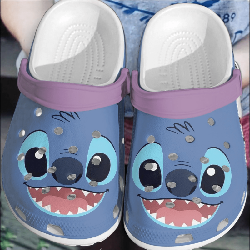 Footwearmerch Lilo & Stitch Crocs Clog Shoes - Footwearmerch