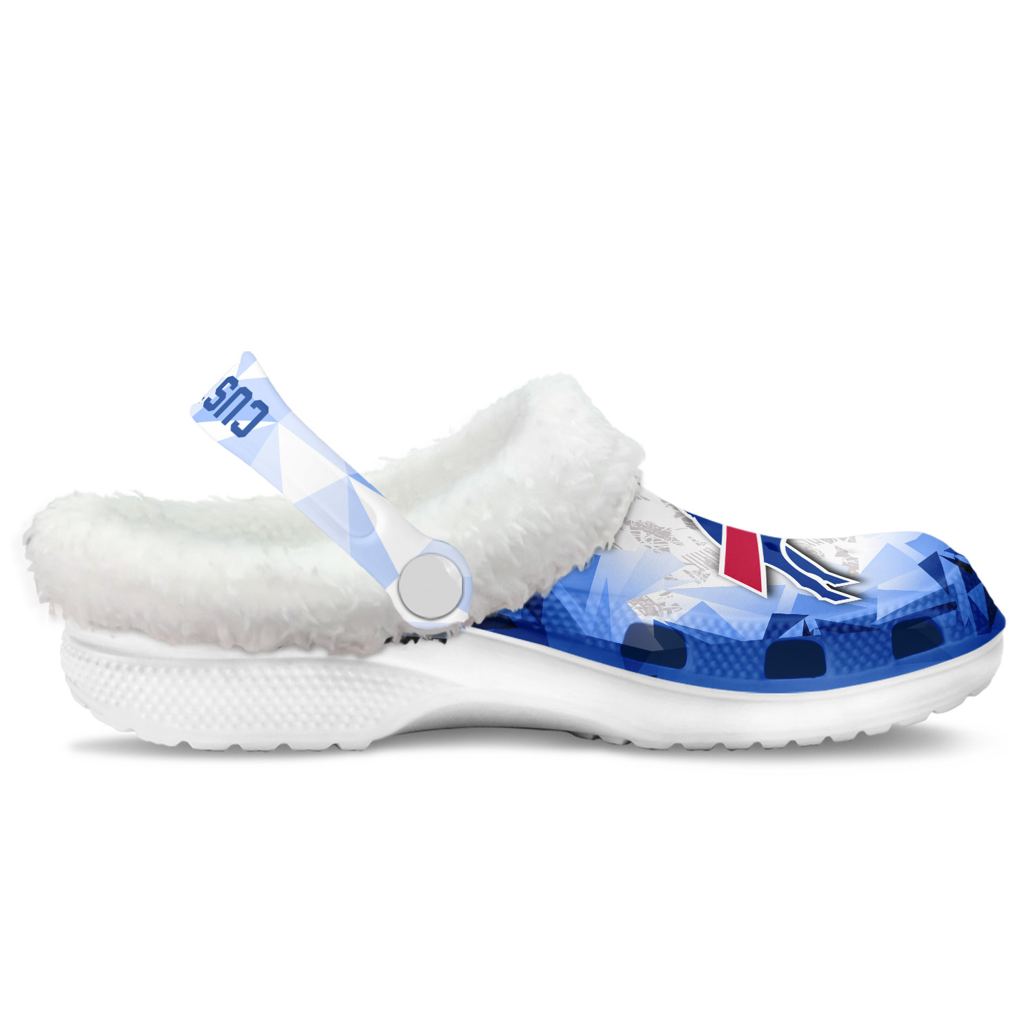 Footwearmerch Buffalo Bills NFL Crocs Crocband Fleece Lined Clogs Shoes Comfortable For Men Women and Kids In Winter