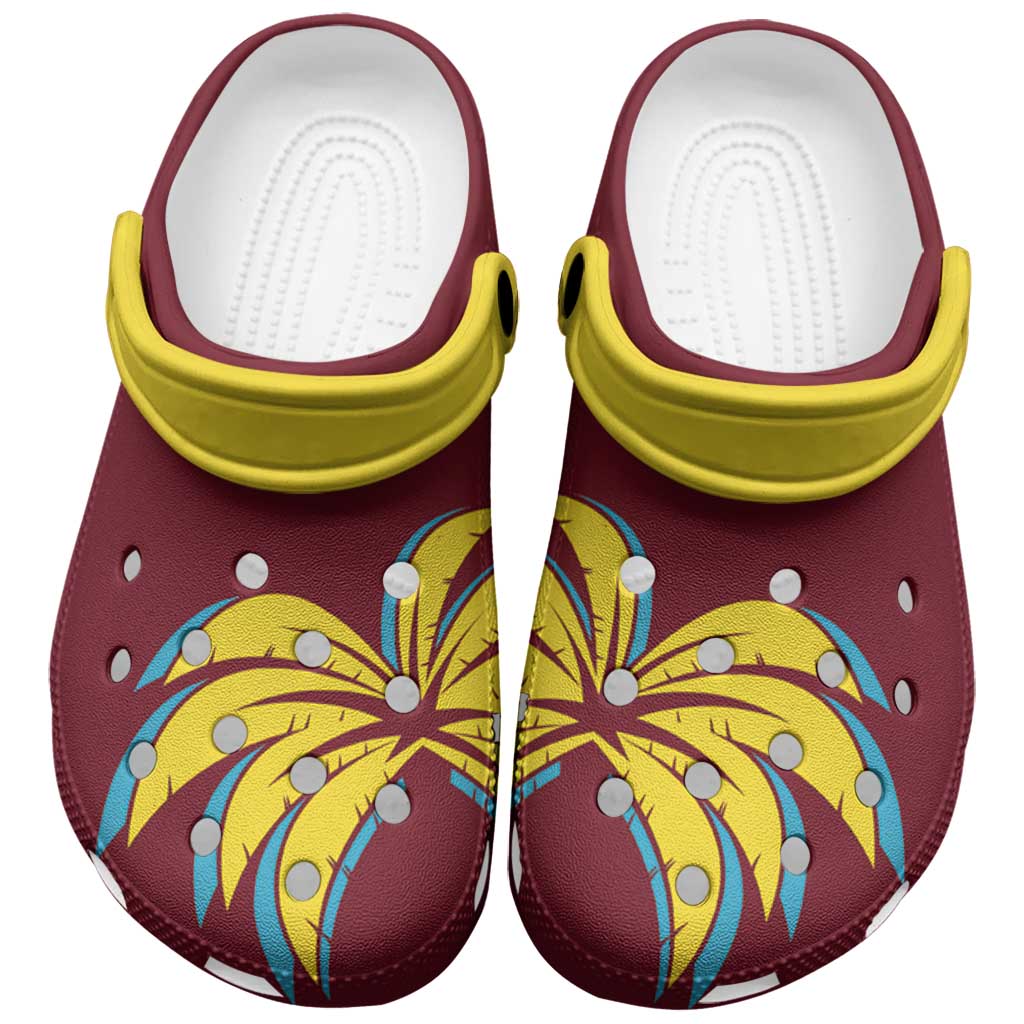 Footwearmerch Cricket 2026 West Indies Crocs Crocband Clogs Shoes Comfortable For Men Women and Kids