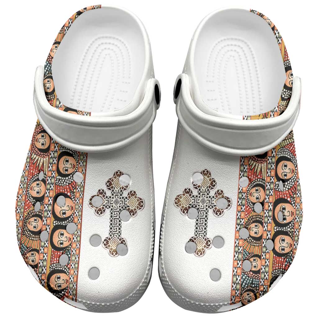 Footwearmerch Ethiopia Angels Tilet Crocs Crocband Clogs Shoes Comfortable For Men Women and Kids