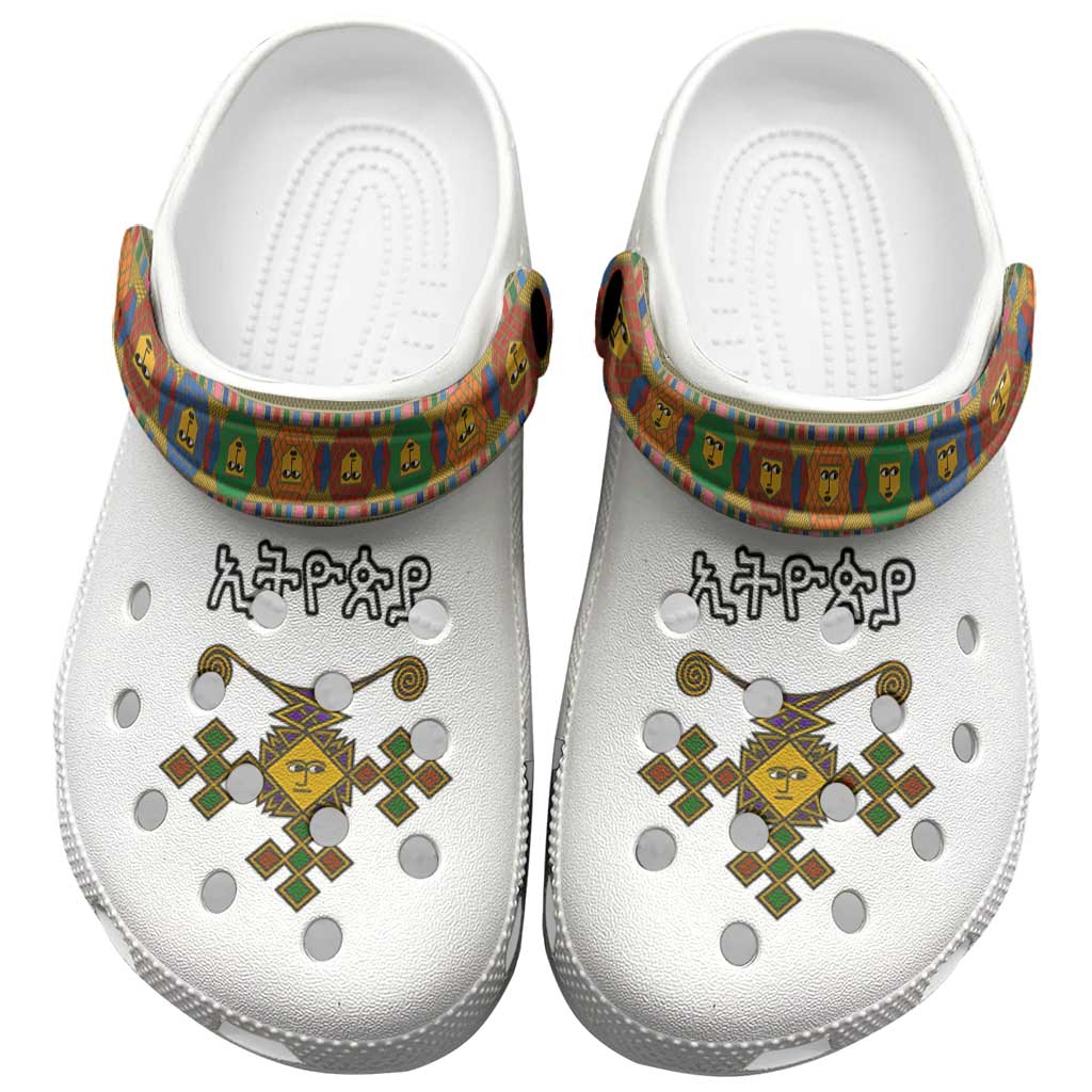 Footwearmerch Ethiopia Saba Kemis Crocs Crocband Clogs Shoes Comfortable For Men Women and Kids