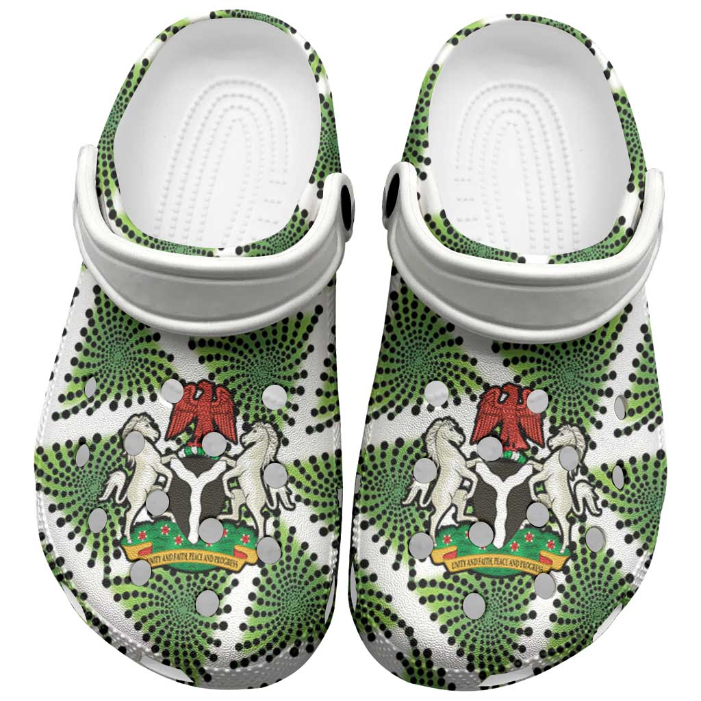 Footwearmerch Nigeria Football Crocs Crocband Clogs Shoes Comfortable For Men Women and Kids