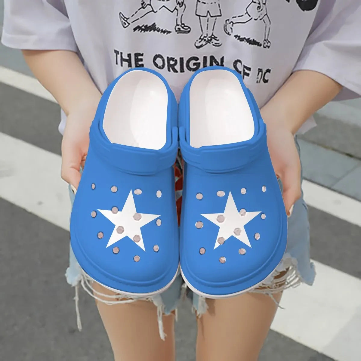 Footwearmerch Somalia Flag Crocs Crocband Clogs Shoes Comfortable For Men Women and Kids