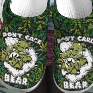 Footwearmerch 420 Bear Crocs Clogs Shoes Crocband Comfortable For Men Women