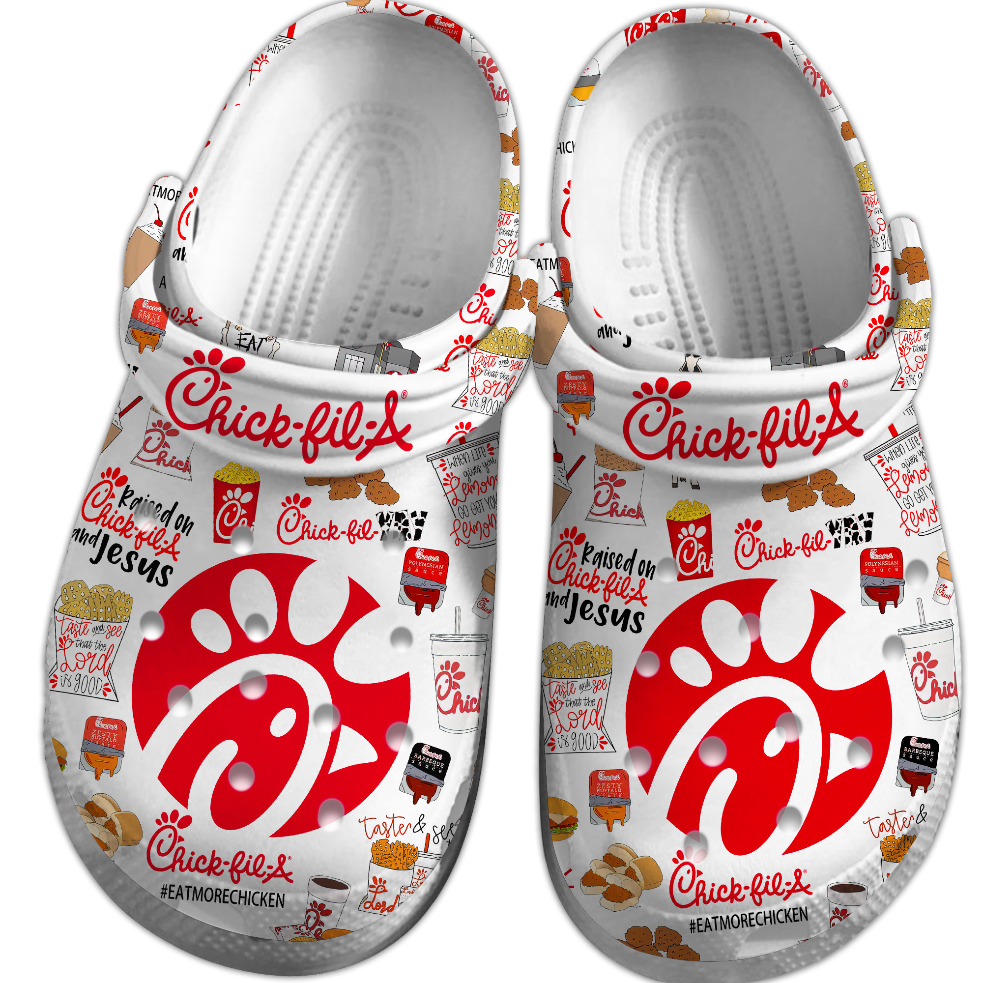 Footwearmerch Chick Fil A Crocs Crocband Clogs Shoes Comfortable For Men Women and Kids