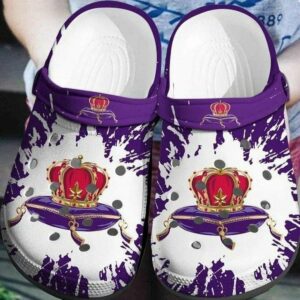 Footwearmerch Crown Royal 102 Gift For Lover Rubber clog Shoes Comfy Footwear