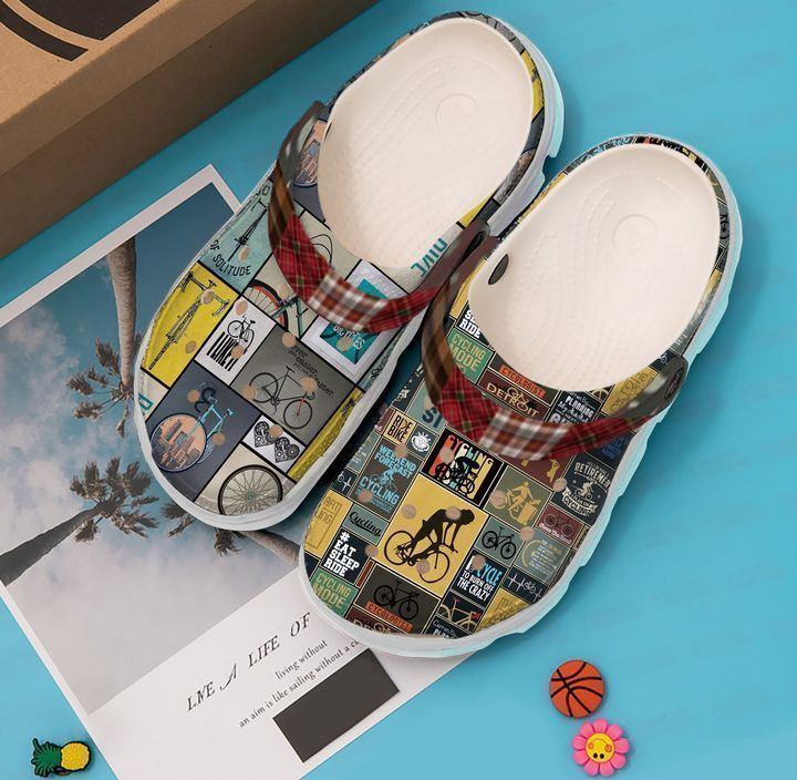 footwearmerch-cycling-i-love-classic-clogs-shoes-sutxn