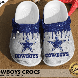 Footwearmerch Dallas Cowboys Crocs Clog Shoes