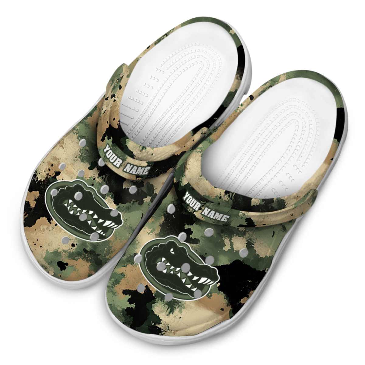 Footwearmerch Florida Gators NCAA Sport Crocs Crocband Clogs Shoes Comfortable For Men Women and Kids