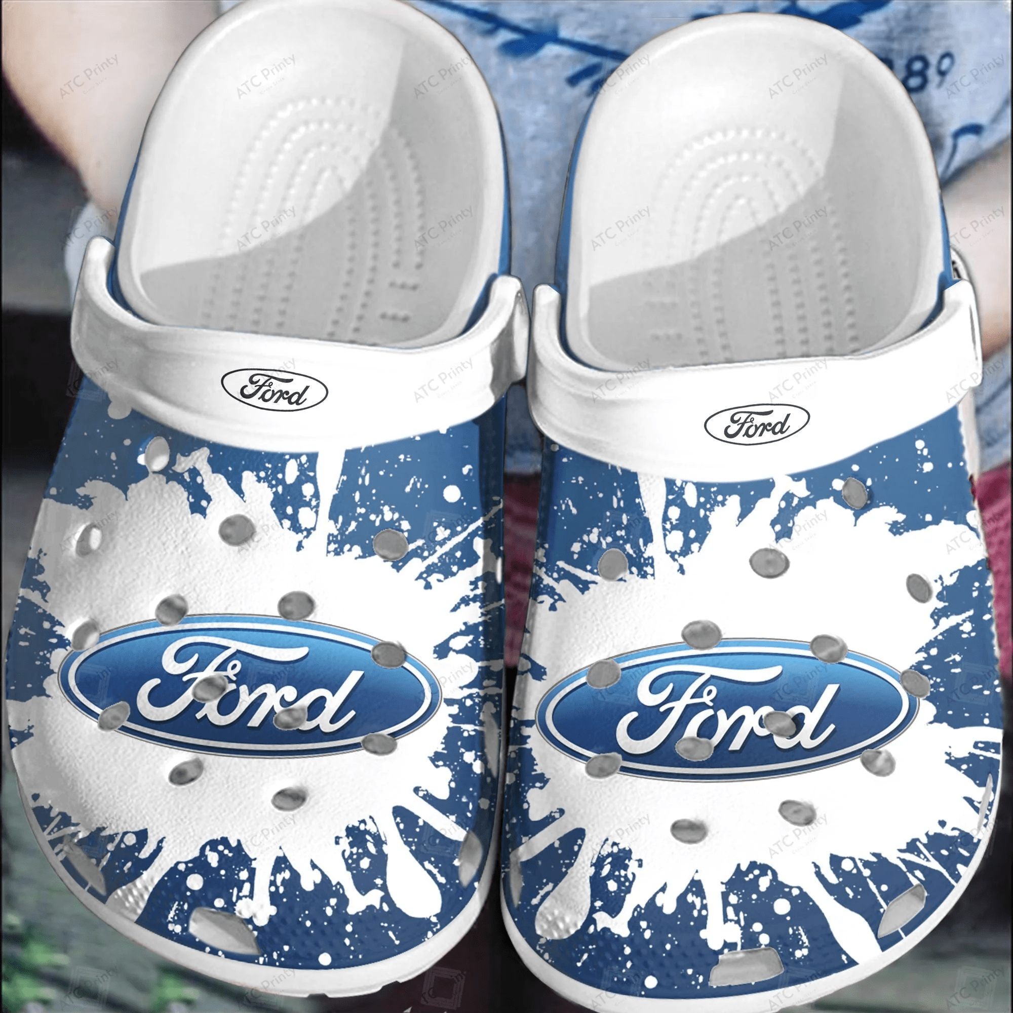 Footwearmerch Ford Crocs Clogs Crocband Shoes Comfortable For Men Women