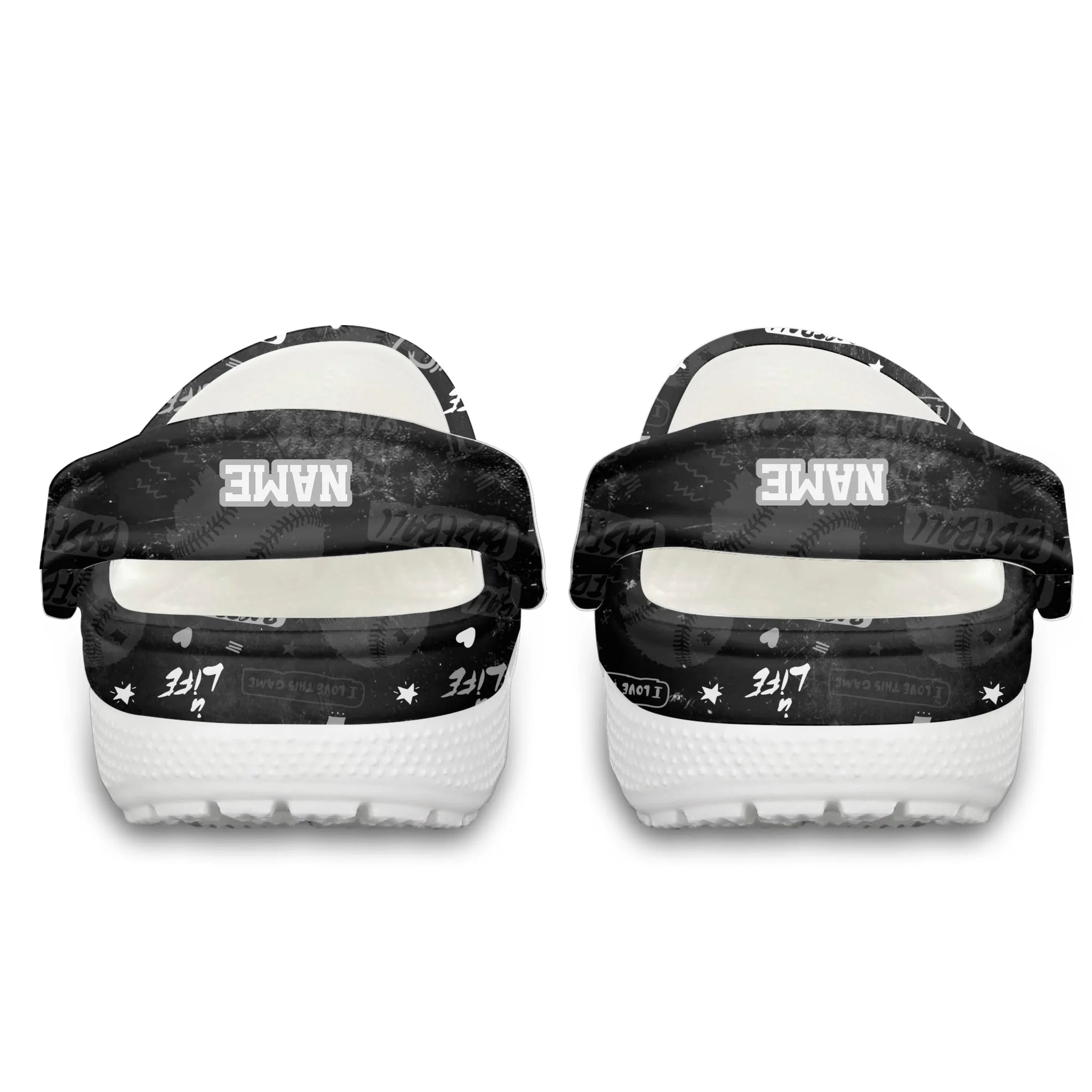 Footwearmerch Gray Tag Out Baseball Sport Crocs Crocband Clogs Shoes Comfortable For Men Women and Kids