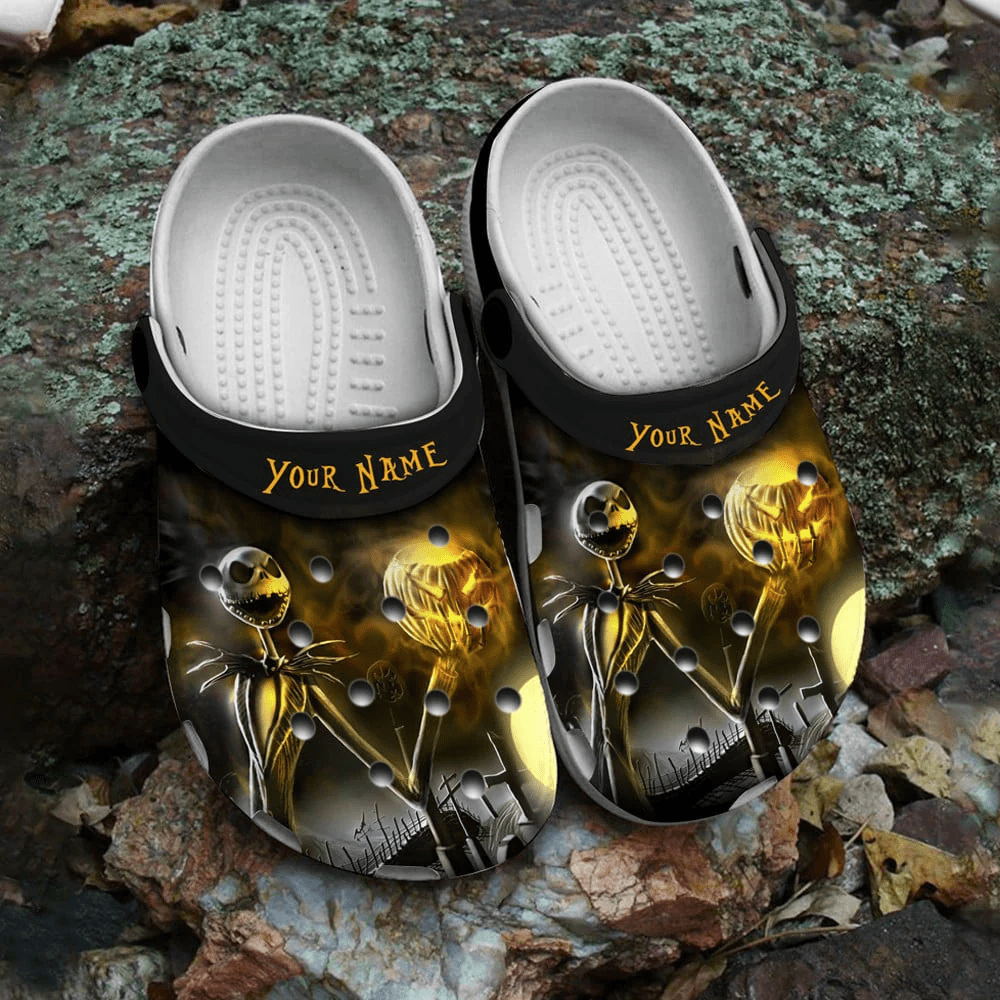 Footwearmerch Halloween The Nightmare Before ChristmasCrocs Shoes Clogs Comfortable Crocband For Men Women