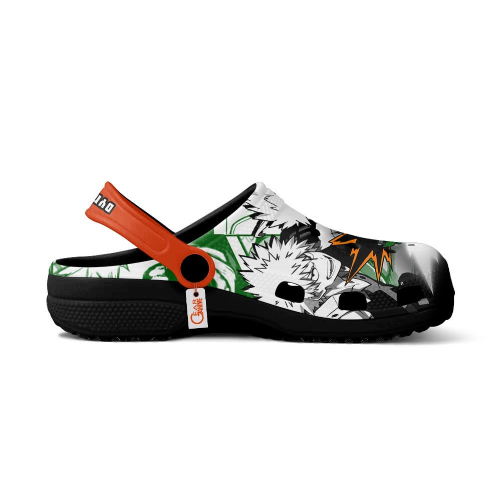 Footwearmerch My Hero Academia Anime Crocs Crocband Clogs Shoes Comfortable For Men Women and Kids