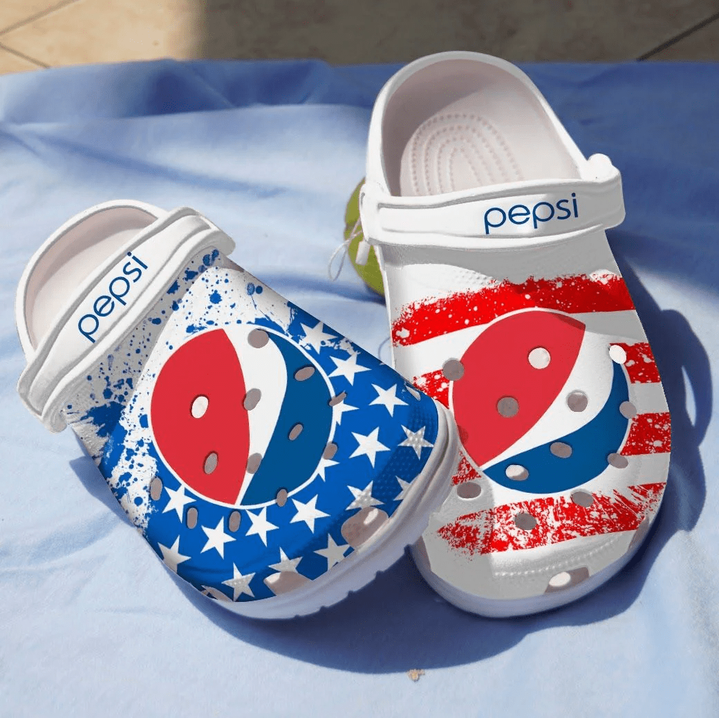 Footwearmerch Pepsi Crocband Shoes Crocs Comfortable Clogs For Men Women