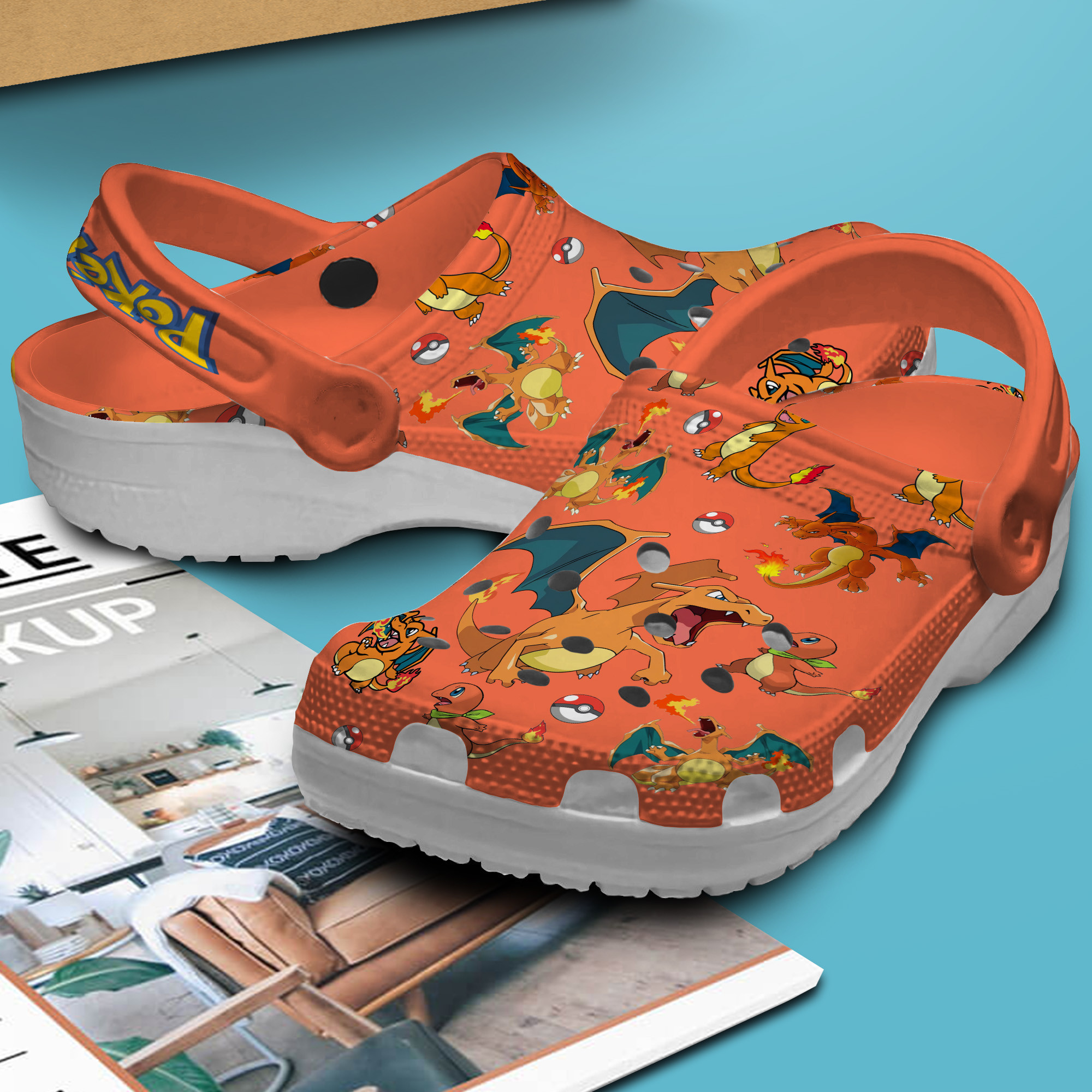 Footwearmerch Pokemon Movie Crocs Crocband Clogs Shoes Comfortable For Men Women and Kids