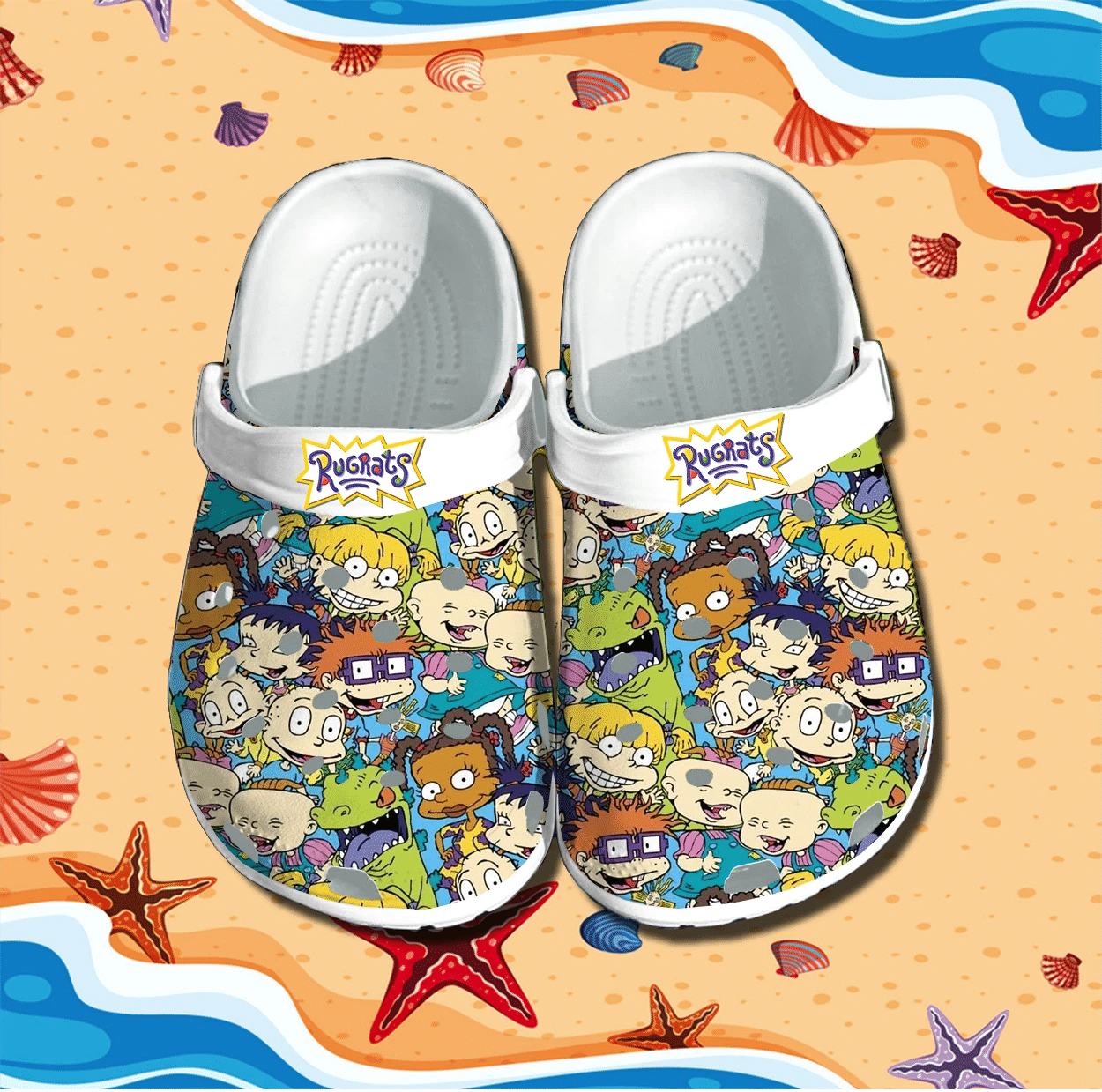 Footwearmerch Rugrats Crocs Clog Shoes