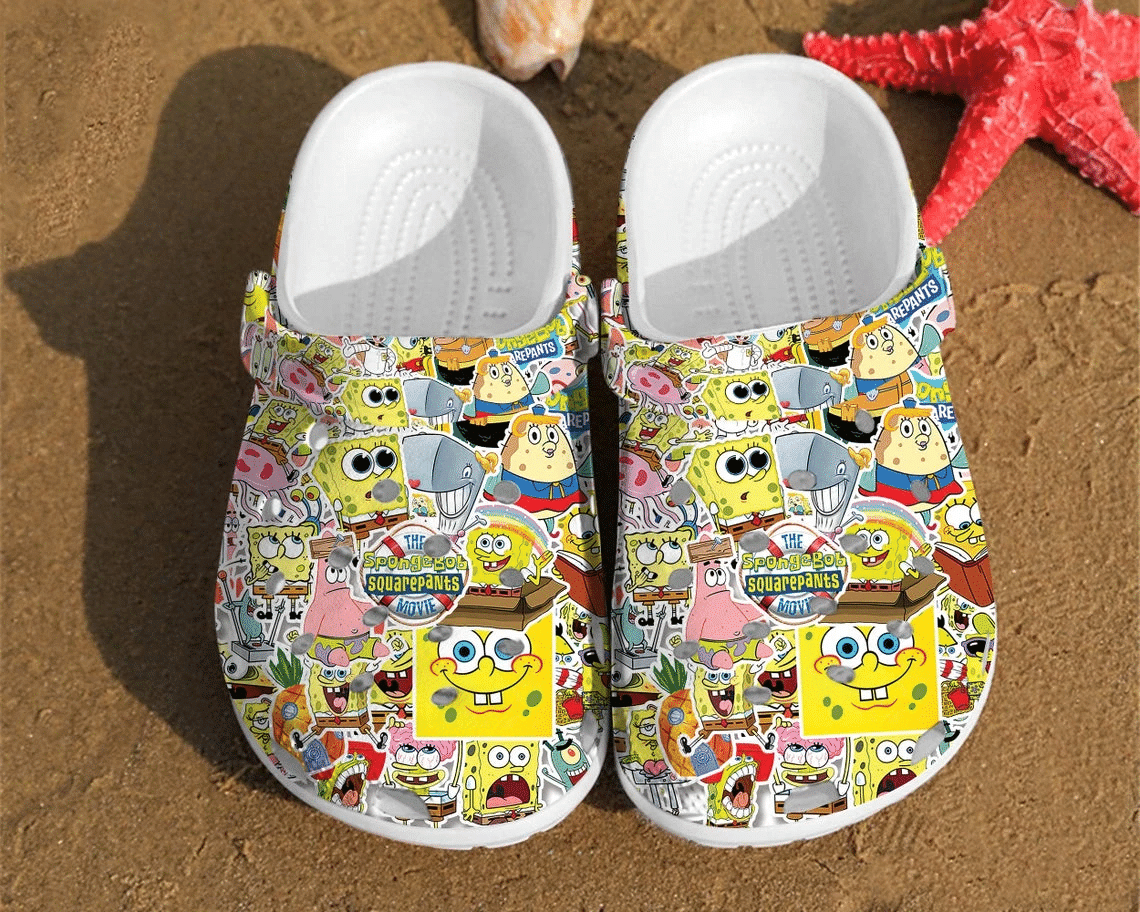 Footwearmerch SpongeBob SquarePants Crocs Clog Shoes