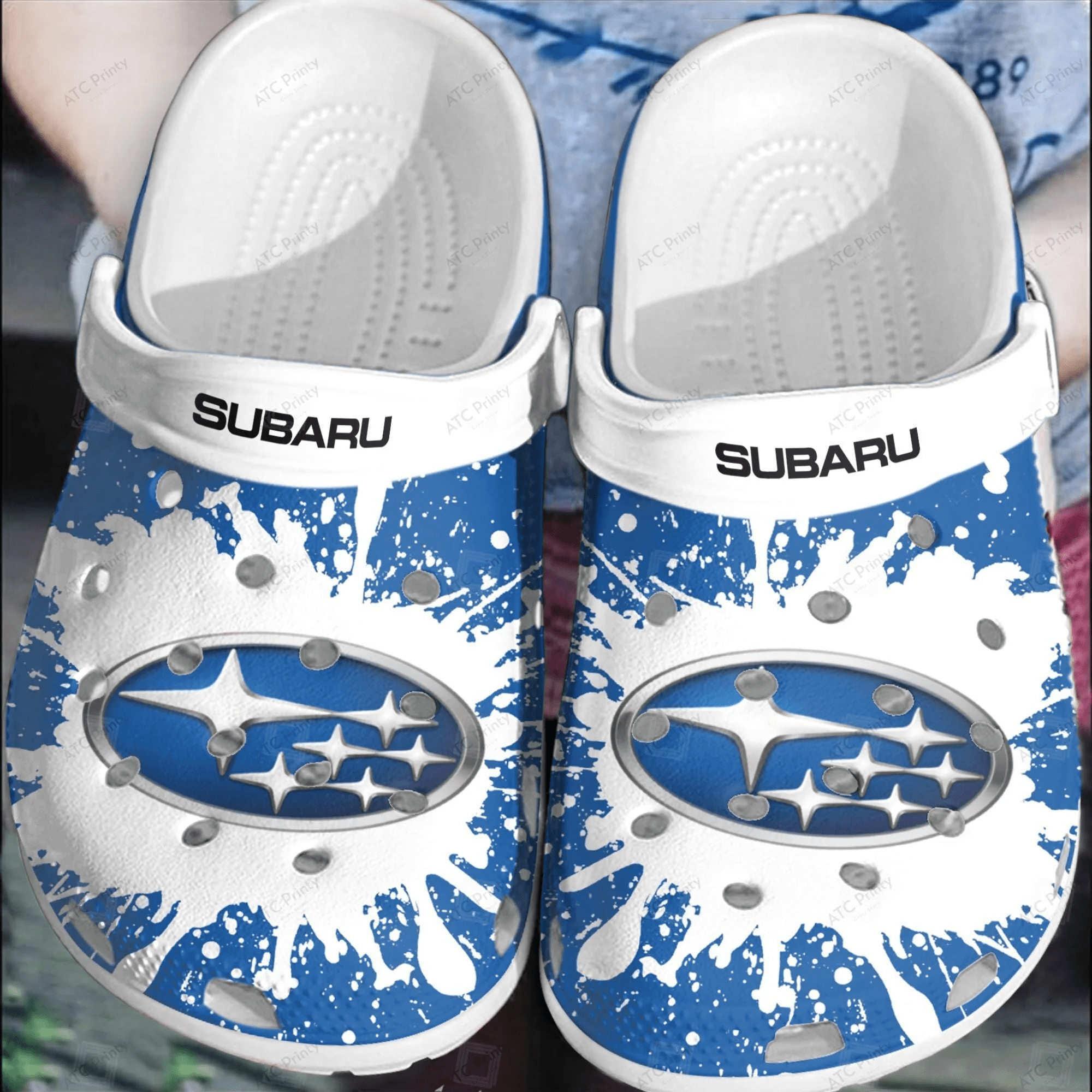 Footwearmerch Subaru Crocs Shoes Clogs Crocband Comfortable For Men Women