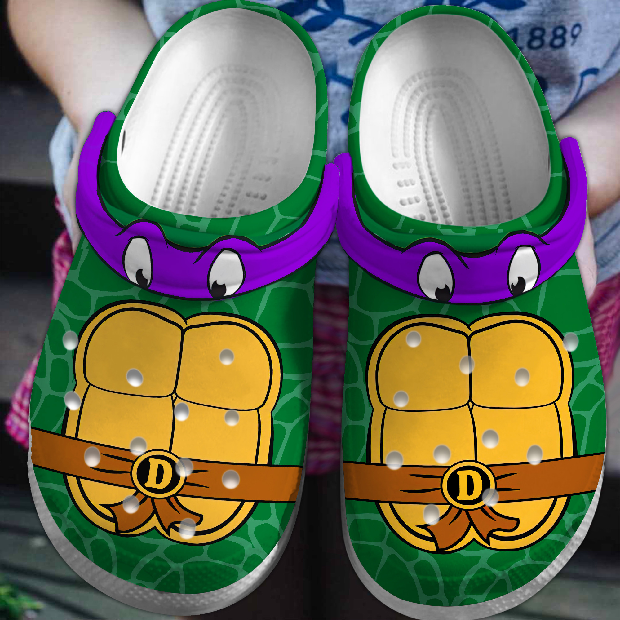 Footwearmerch Teenage Mutant Ninja Turtles TV Series Crocs Crocband Clogs Shoes Comfortable For Men Women and Kids